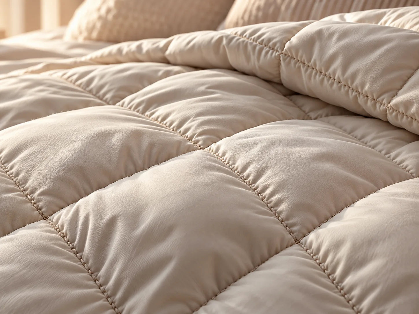 Texture et finitions du matelassage